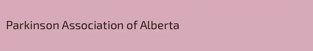 Parkinson Association of Alberta